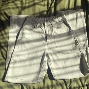 light sage green boyfriend jeans